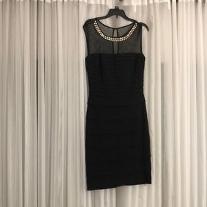 Black evening dress